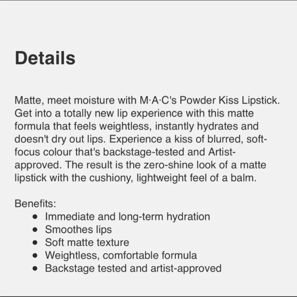 💋 MAC Powder Kiss Lipstick MULL IT OVER 989 NEW 💄 - Picture 7 of 10